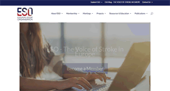 Desktop Screenshot of eso-stroke.org